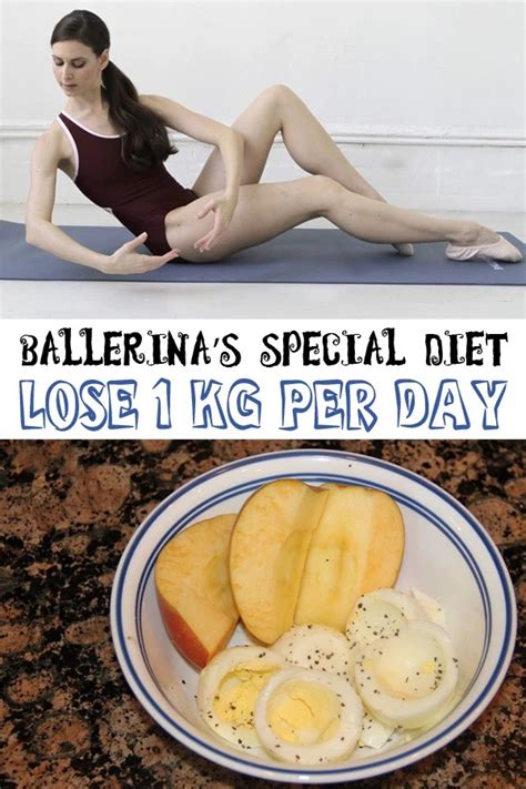 In the hospitality industry, staff responsible for menu planning must have a sound understanding of nutrition. Ballerina's Special Diet: Lose 1 Kg Per Day - Health Craze