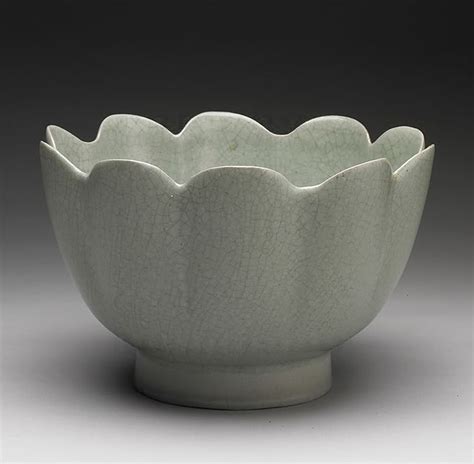 Ru ware, ju ware, or ru official ware (chinese: Ju ware bowl in the shape of a lotus, Chinese Northern ...