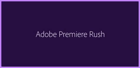 Mit adobe premiere rush cc erhält jeder anwender die chance, professionelle videos mit großem effekt zu erstellen. Adobe Premiere Rush — Video Editor - Apps on Google Play