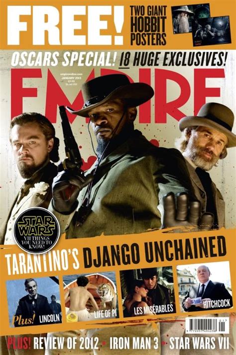 Cover of freedom originally performed by anthony hamilton and elayna boynton from django unchained soundtrack vocal: DJANGO UNCHAINED Empire Magazine Covers — GeekTyrant