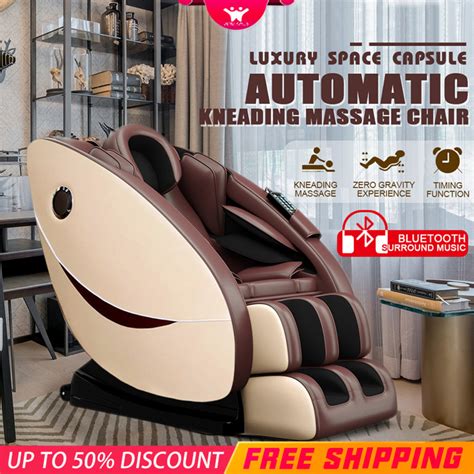 Ergonomic chair is a perfectly designed furniture to keep you comfortable while you work. Massage chair Full body luxury music massage room, fully ...