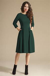 I Love The Waist Pockets Color And Sleeves Modest Dresses Modest