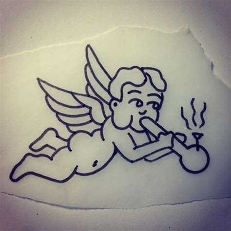 See more ideas about smoke drawing drawings trippy drawings. cherub bong weed tattoo | Weed tattoo, Gangsta tattoos ...