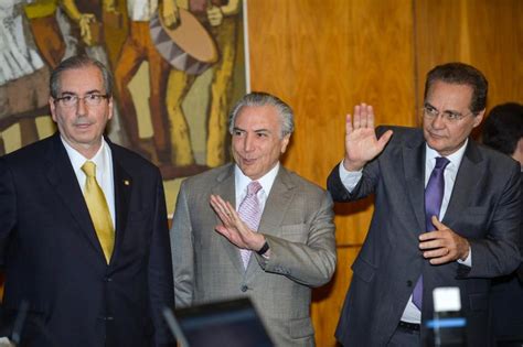 Senador da república por alagoas. frp eduardo cunha renan calheiros e michel temer posse ...