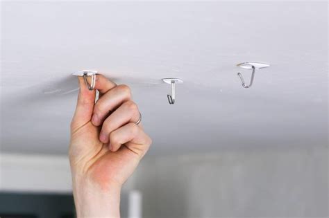 To hang the bed canopy you attach to the ceiling by using the hook that is included when you purchase the product. Pin on Ceiling Curtains
