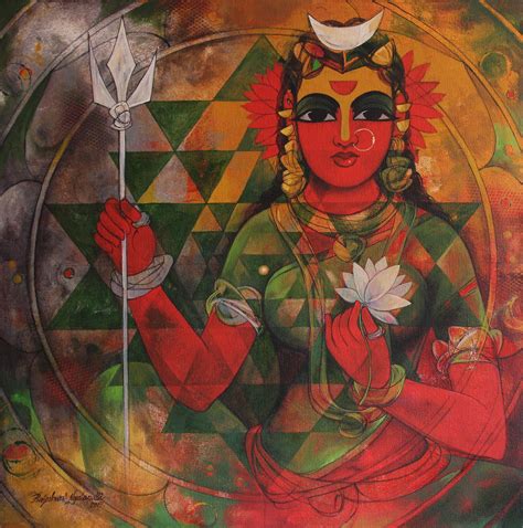 an-artwork-that-depicts-a-very-calm-and-composed-image-of-godess-durga-the-charm-on-her-face
