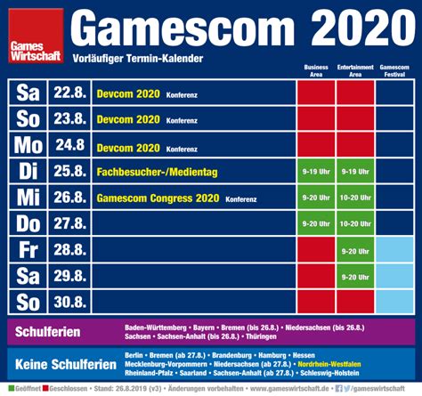Die lottoziehung am samstag verlief für tipper besonders spannend: Gamescom 2020: Termin, Tickets, Aussteller (März Update ...