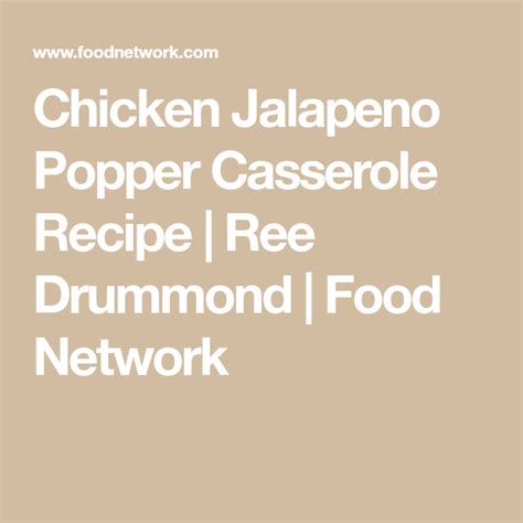 This jalapeno popper chicken casserole is one of the best casseroles ever. Pin on Recipes-main dishes