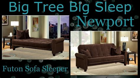 It's a very comfortable sofaclaudiait's a very comfortable sofa bed!5. Newport Futon Sofa Sleeper Assembly from Big Tree Big ...