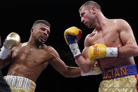 Badou jack needed 25 stitches in his forehead after suffering a gruesome cut in a fight. Best I've Faced: Lucian Bute - The Ring