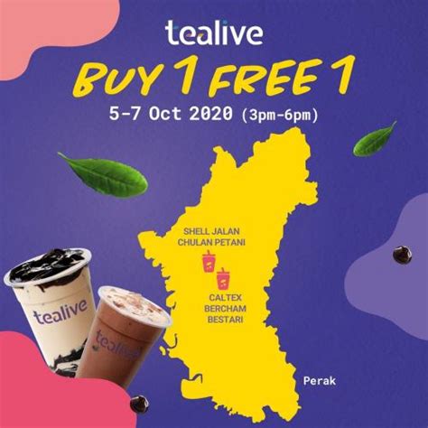 Expired tealive leap day buy 1 free 1 promotion. Tealive Buy 1 FREE 1 Promotion at 2 Outlets in Perak (5 ...