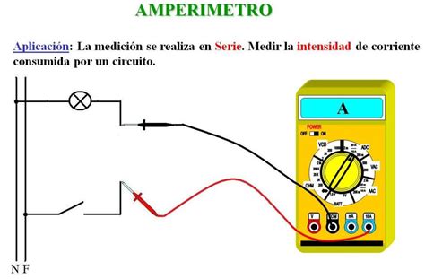 La intensidad de corriente es la cantidad de carga eléctrica que pasa a través del conductor por unidad de tiempo (por segundo), por lo tanto el valor de la intensidad instantánea. Como Conectar Un Amperimetro En Un Circuito En Serie ...