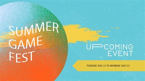 The summer game fest kickoff live! Summer Game Fest Demo Event Coming July 21 to an Xbox One ...