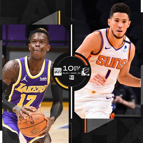 Lakers Vs Suns March 21 - La Lakers Vs Phoenix Suns Injury Updates 