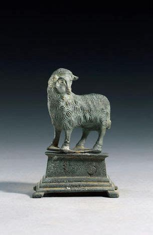 This is also called the oxidation states of these metals. Roman bronze statue showing a sheep. Dated back to II-III ...