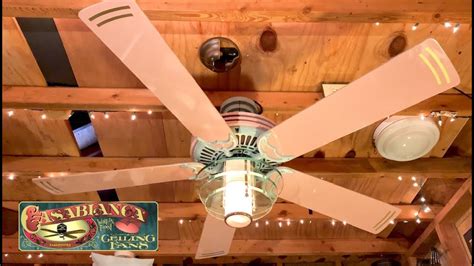 While casablanca is one of the very few first innovators in the fan industry, many manufacturers followed their footsteps and began creating their own take on traditional and modern ceiling fans. Casablanca "Spirit of Saturn" Ceiling Fan - YouTube