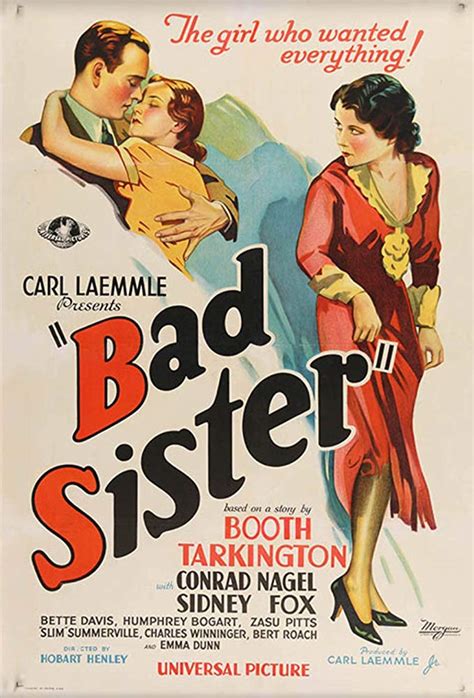 As a top student at st. The Bad Sister (1931) | MovieZine