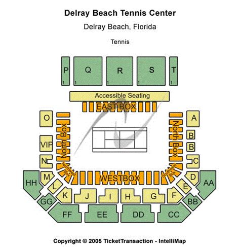 Obiekt wybudowany został w 1992 roku. Delray Beach Tennis Center Seating Chart | Delray Beach ...