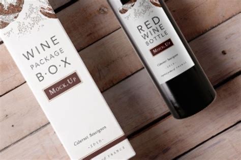 Free packaging and box mockups. This is the second volume of our psd wine box packaging ...