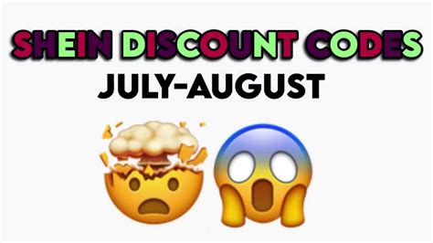 Make sure that you have your valid student id and start saving. SHEIN Discount codes July-August 2020 - YouTube
