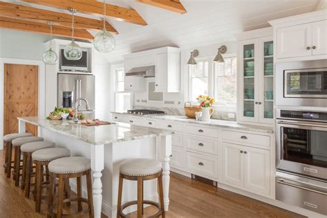 Some are fancy, some cozy, and some comfortable sitting areas. Coastal. Comfort. Cape Cod. - Beach Style - Kitchen ...