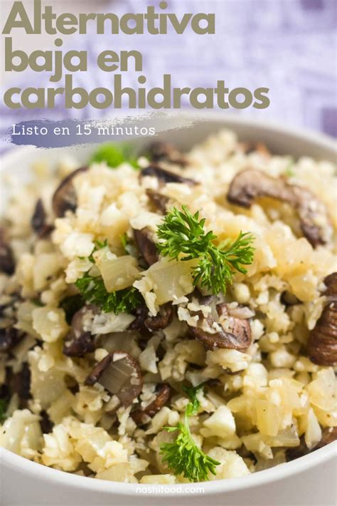 Plus, it's even easier to make. Receta de Arroz de Coliflor | Quick side dish recipes ...