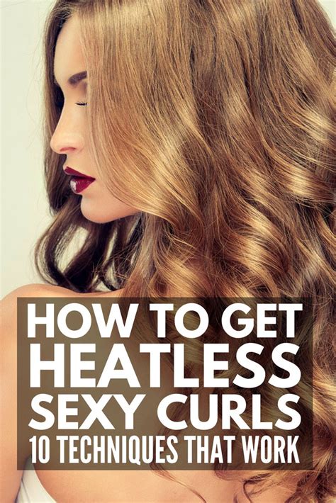 10 easy and quick hairstyles for short hair heatless braidless short hair styles easy quick hairstyles hair styles. Heatless Curls That Last: 10 Looks We Love | Heatless ...