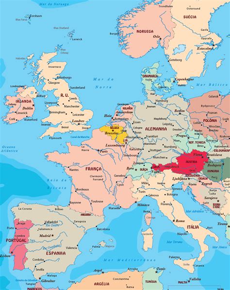 Maps of the european union. Geografias: 2- Agora vamos Jogar!