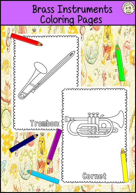 You could also print the image while using the print button above the image. Musical Instruments Coloring Pages | Distance Learning ...