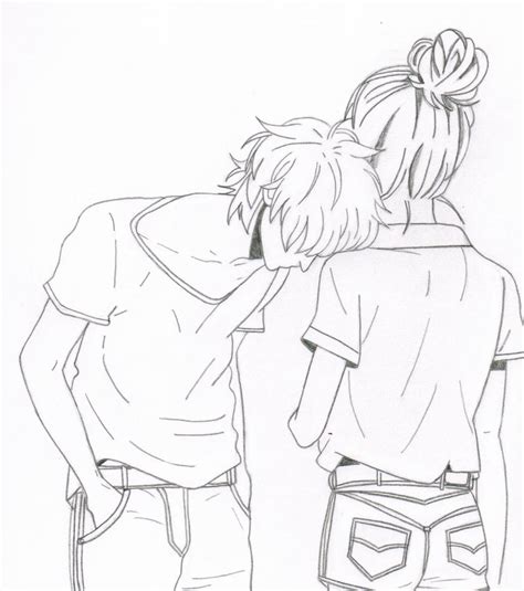 Currently we propose anime couple coloring pages for you this post is related with free cat coloring page. Cute Anime Couple by OliveVanilla on DeviantArt