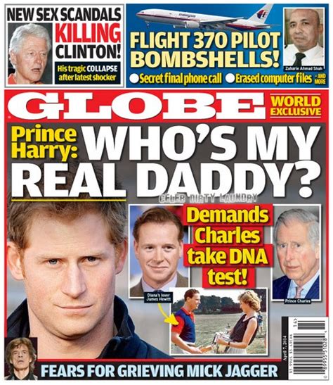 I feel really let down because he's been through something similar, he knows what pain feels like, and. prince_harry_real_father | Celeb Dirty Laundry