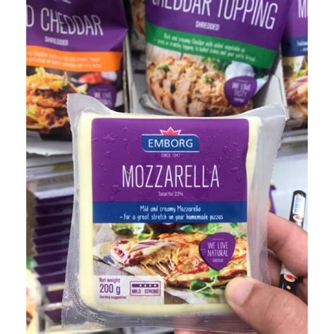 View detailed import data, price, monthly trends, major importing countries, major ports of mozzarella cheese. Mozarella Cheese Emborg 200g | Shopee Malaysia