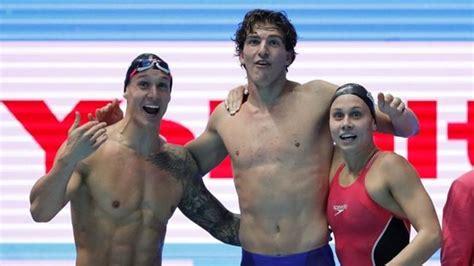 She is the canadian record holder in the 100m in the mixed 4x100m medley relay, masse swam a strong backstroke leg , splitting a 58.22 to help. Kylie Masse helps Canada set record at swimming world ...