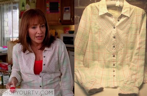 Patricia helen heaton (born march 4, 1958) is an american actress and comedian. The Middle: Season 5 Episode 10 Frankie's Mixed Plaid Shirt | Shop Your TV