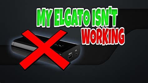 Maybe you would like to learn more about one of these? MY ELGATO ISN'T WORKING?! - YouTube