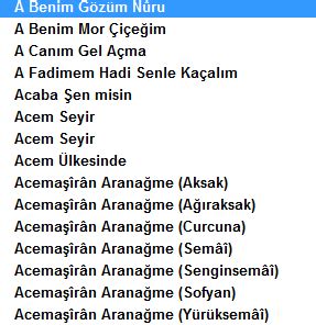 I haven't been able to. Turkish Makam Database