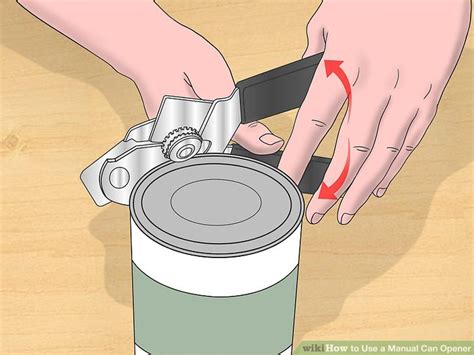 ⌂to use a can opener wants to be learned. How to Use a Manual Can Opener: 10 Steps