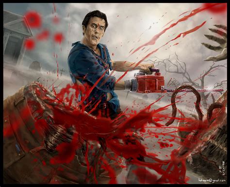 Evil Dead Game cover - Demiart Photoshop