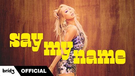 Say my name from beetlejuice the musical with lyrics. HYOLYN(효린) 'SAY MY NAME(쎄마넴)' Official MV | Say my name ...