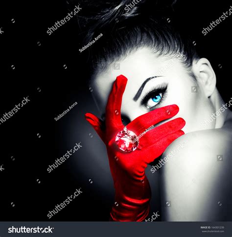 The spruce / julia hartbeck oh say can you see? Beauty Fashion Glamorous Model Girl Portrait Stock Photo ...