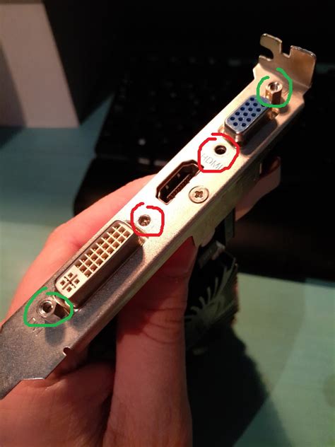 Check spelling or type a new query. hardware rec - Which kind of screw do I need for attaching graphics card connnectors to plates ...