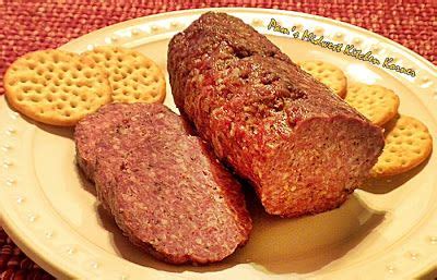 Beef sausages are notoriously dry, but the addition of textured soy protein and sausage phosphates make these sausages nice and moist. Homemade Summer Sausage & Lunch Meat | The Frugal Farm ...