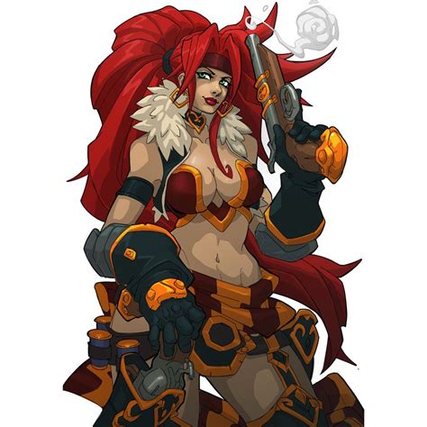 6 0 55 (1 today) by ruthlimaart | watch. Red Monika | Battle Chasers: Nightwar by Neexz.deviantart.com on @DeviantArt - More at https ...