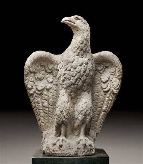 Hd photographs of the north corner imperial eagle statue that is located on the western facade of palais de justice in the 1st arrondissement of paris. Ancient & Medieval History — Roman Marble Eagle, Roman ...