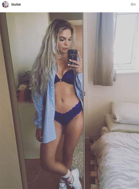 Sometimes individually but more often mutually. Louisa Johnson sizzles in sexy cheerleader-inspired ...