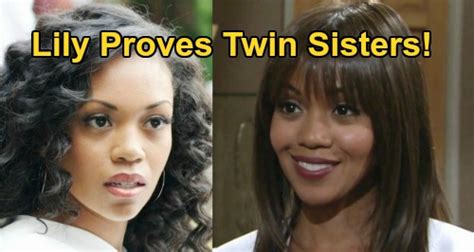 Born in los angeles in 1998, gorman was raised by her mother, a teacher named joan wicks, and has two siblings including a twin sister called gabrielle who is an activist. The Young and the Restless Spoilers: Lily Proves Hilary & Amanda Twin Sister Connection - Gives ...