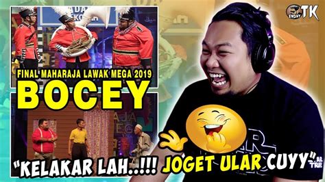 Stone (mamat, azlee, acong) 6. LAWAK CUYY..😂 !!! BOCEY - Maharaja Lawak Mega 2019 - FINAL ...