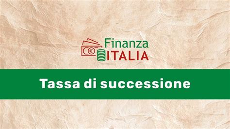 Pesano aliquote più basse e una franchigia da un milione di… Tassa di successione: la normativa 2019 - YouTube