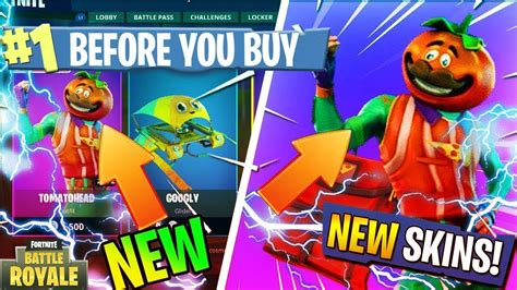 Get any fortnite skin for free! NEW "Tomato Head" SKIN & "Axeroni" BEFORE YOU BUY ...