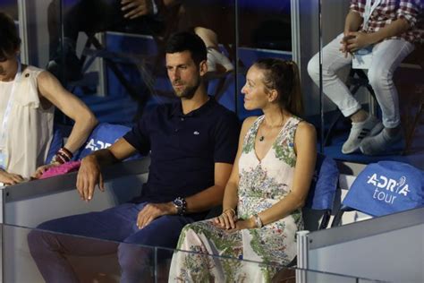 Novak djokovic's wife, jelena djokovic, posts video of husband knitting. Novak Djokovic and his wife Jelena recover from ...